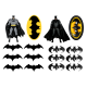 62582A5 Vafa Batman cu logo 20x15cm